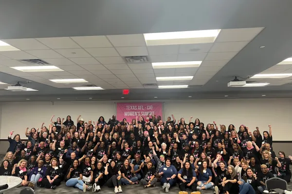 A group photo of the 180 attendees of the 2024 Women's Summit.