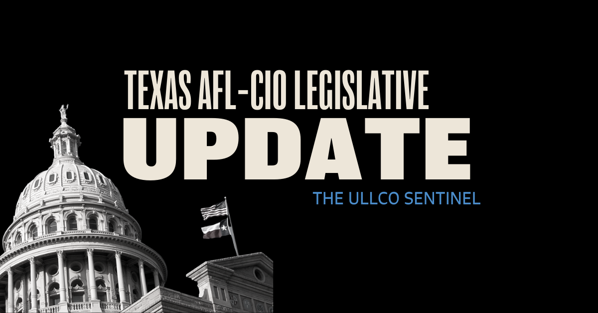 Legislative Update Feb 12 2021 Texas Afl Cio