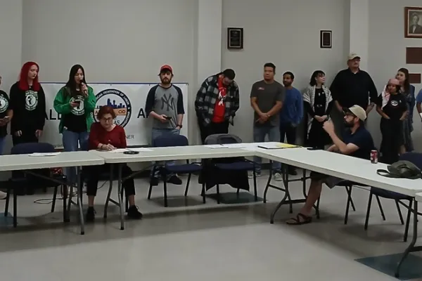 Some of the Dallas CLC delegates posed in their last official meeting