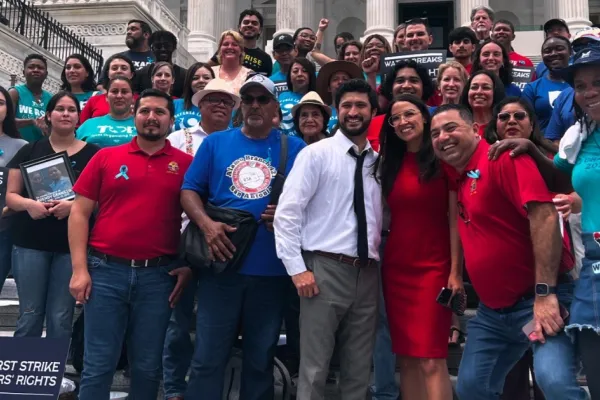 Vigil and Thirst Strike for Workers Rights - DC