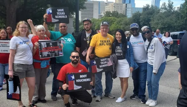 North Texans went to Austin to "Save Our Schools"
