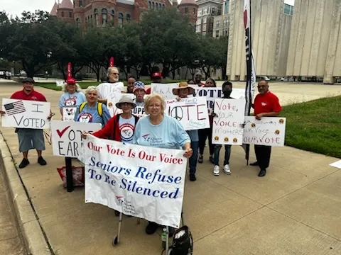 Early vote rally, October 2023