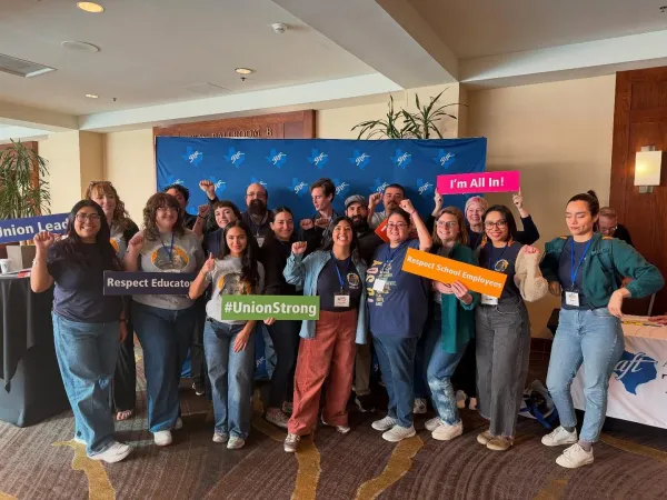 The San Antonio Alliance at the Texas AFT San Antonio Regional Leadership Conference!